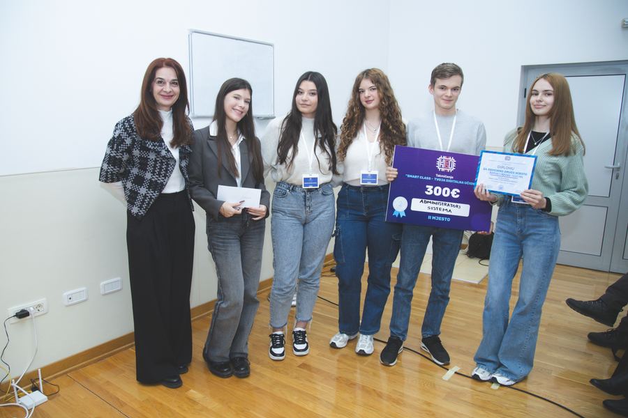 Nagrađeni tim sa priznanjima